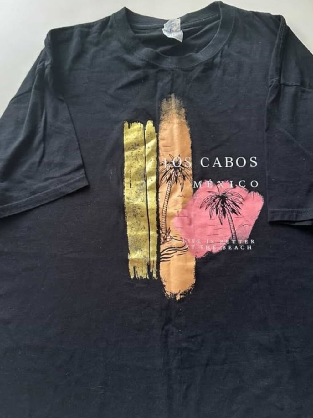 Los Cabos Mexico Black T-Shirt